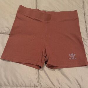 Adidas Women's Brown Bedazzled Bike Shorts